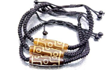 3 uniseks armbanden Boeddhistische heilige Tibetaans, Verzamelen