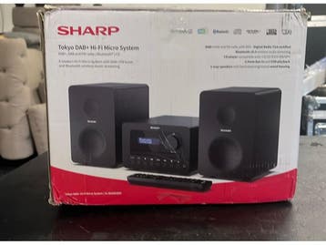 Sharp XL-B520 - DAB+ HI-FI Micro System - 40W Bluetooth, Verzenden, Nieuw, Sharp