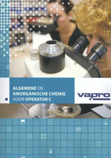 Algemene en anorganische chemie voor operator  9789053011430, Boeken, Zo goed als nieuw