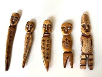 Lega-amuletten - Pende - DR Congo (Zonder minimumprijs)