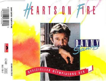 cd single - Danny Santos - Hearts On Fire, Verzenden, Zo goed als nieuw, Pop