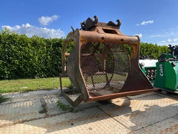 Zeefbak trommel 150cm uit inruil verkregen CW30/40 merk MBI, Ophalen