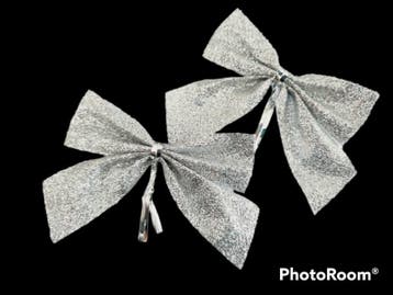 2x Glitterstrik Zilver (kaartjes en overige, OUTLET), Ophalen of Verzenden, Nieuw