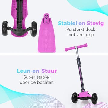 2dekans | LifeGoods TurboRide Kinderstep - Step 5-8 Jaar - 3, Fietsen en Brommers, Ophalen of Verzenden, Zo goed als nieuw, LifeGoods
