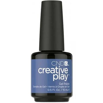 CND  Creative Play Gel Polish  #454 Steel The Show  15 ml, Verzenden, Nieuw
