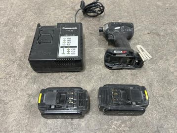 Veiling - Panasonic accuslagschroevendraaier set EY76A1, Nieuw