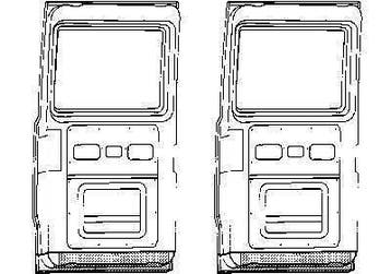 Mercedes T1, T2 207 208 406 508 Düdo reparatie plaatwerk, Auto-onderdelen, Mercedes-Benz-onderdelen, Ophalen