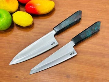 Keukenmes - Deba & Kiritsuke - Met de hand vervaardigde