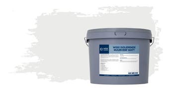 Wixx Isolerende Muurverf Matt RAL 9003 | Signaalwit 5L, Verzenden, Wit, Nieuw, Verf