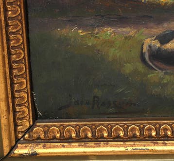 Schilderij Jacob Van Rossum (1881-1963), Antiek en Kunst, Kunst | Schilderijen | Klassiek