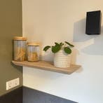 Eiken wandplank - Zwevend - Facet, Verzenden, Nieuw