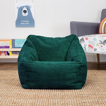 Morgan Corduroy Kinder Zitzakstoel - Forest, Huis en Inrichting, Verzenden, Nieuw