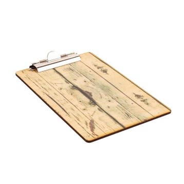 Menu klemborden met hout look | A5 formaat Olympia, Verzenden, Nieuw in verpakking