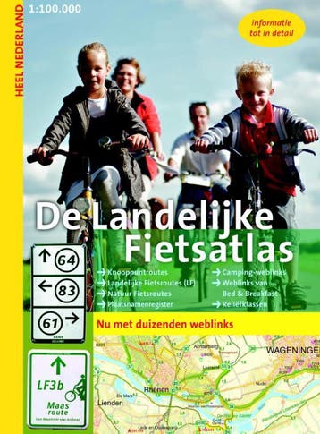De Landelijke Fietsatlas Nederland 9789058812933, Verzenden, Gelezen, John Eberhardt