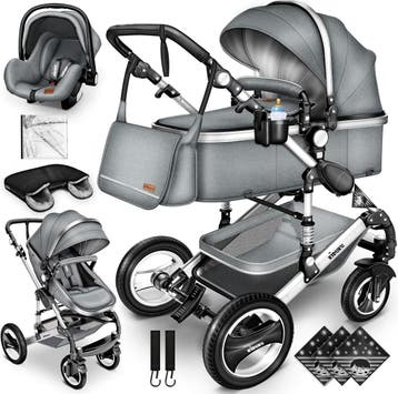 Kinderwagen 3 in 1 - Buggy - Wandelwagen - Kinderbuggy - Lic, Kinderen en Baby's, Kinderwagens en Combinaties, Verzenden, Zo goed als nieuw