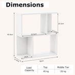 LIVSK 3-etage Boekenkast - Stevig Houten Frame - Multifuncti, Boeken, Verzenden, Nieuw