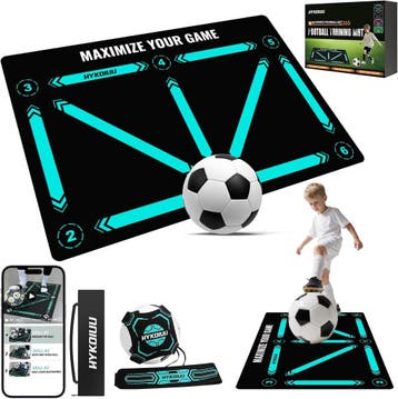Voetbal Oefenmat Set | Incl. Kicktrainer | Laatste Stuk!, Maat XS of kleiner, Ophalen of Verzenden, Zo goed als nieuw, Overige typen