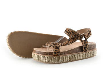 Poelman Espadrilles in maat 38 Bruin, Poelman, Bruin, Verzenden, Zo goed als nieuw