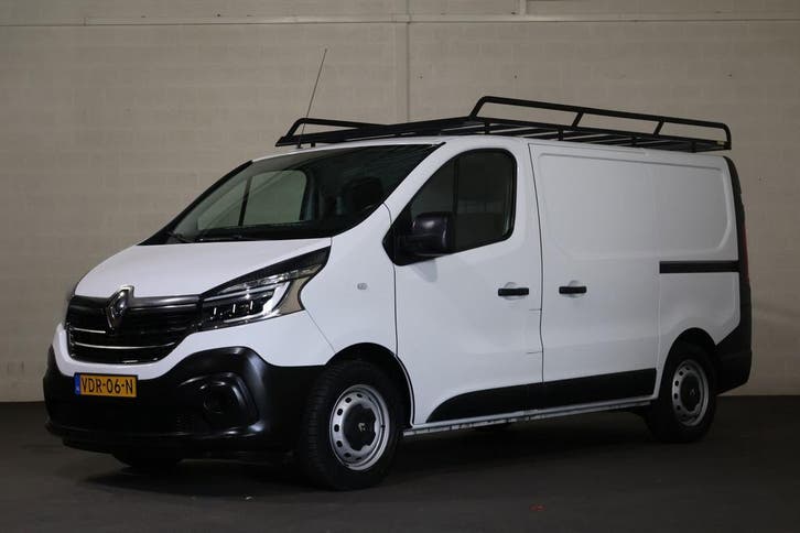 Renault Trafic 2.0 dCi 120pk L1 H1 2x Schuifdeur Imperiaal, Auto's, Bestelauto's, Lease, Handgeschakeld, Wit, Financial lease