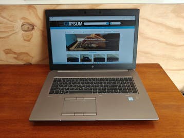 HP Zbook 17 G6 | Xeon E-2286M | 16gb DDR4 | 250gb SSD | Q..., Computers en Software, Windows Laptops, 2 tot 3 Ghz, Qwerty, Refurbished
