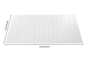 Badkuip Afdekking 75x170 cm – PVC Opvouwbare Badplank, Verzenden, Nieuw