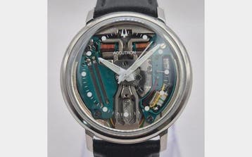 Bulova - Accutron Spaceview 214 - Heren - 1966, Nieuw
