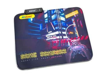Veiling - Q-R20 Gaming Muismat XL - RGB LED Verlichting, Nieuw