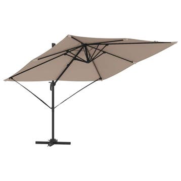 vidaXL Roma Parasol Rechthoekig 286 x 284 x 265 cm, Verzenden, Nieuw, 2 tot 3 meter