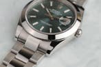 Rolex Datejust 41 126300 2024 Full Set Mint Green, Sieraden, Tassen en Uiterlijk, Horloges | Heren, Staal, Gebruikt, Polshorloge