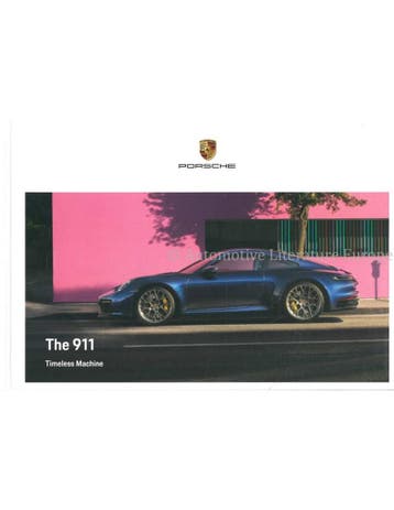 2020 PORSCHE 911 CARRERA HARDCOVER BROCHURE ENGELS (VK), Nieuw, Porsche, Author