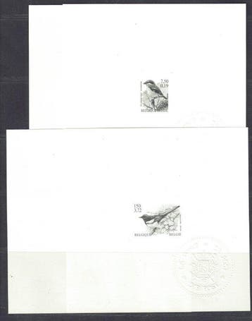 België 2001 - De 5 ministervelletjes, allemaal type Buzin. -, Gestempeld