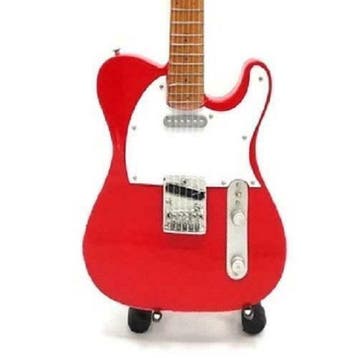 Miniatuur replica Fender gitaar - R. Wood The Rolling Stones, Ophalen of Verzenden, Nieuw, Pop, Beeldje of Miniatuur