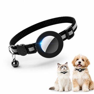 Kattenhalsband Inclusief Tag Voor Apple en Android, Ophalen of Verzenden, Nieuw
