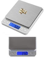 Precisie weegschaal 0,01 gram tot 500 gram € 14,95, Antiek en Kunst