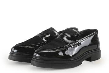 Manfield Loafers in maat 39 Zwart, Verzenden, Zwart, Overige typen, Zo goed als nieuw