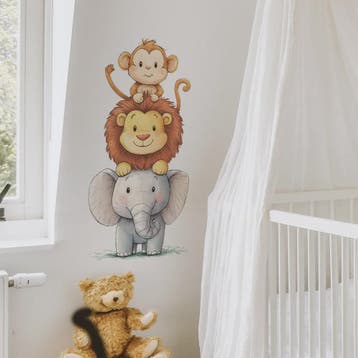 Schattige Bosdieren Muurstickers voor Kinderkamer, Babykamer, Verzenden, Nieuw