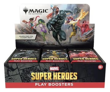Magic: The Gathering - Marvel Super Heroes Play Booster Box, Verzamelen, Film en Tv, Ophalen of Verzenden, Nieuw
