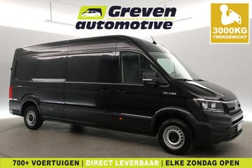 MAN TGE 3.180 | 35 2.0 L4H3 | 177PK | 3000kg Trekgew. |, Automaat, Euro 6, MAN, Zwart
