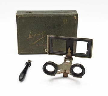 Stereoscope inizio 900 Bessa Analoge camera, Verzamelen