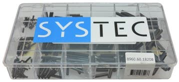 spanbus din 1481 blank Systec assortiment doos 18-vaks, Nieuw