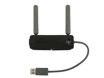 Xbox 360 Wireless Network WiFi Adapter Zwart Origineel, Ophalen of Verzenden, Zo goed als nieuw