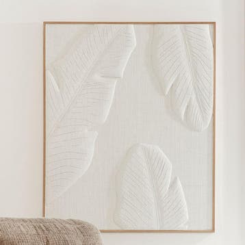 *WOONWINKEL* Must Living Indian Banana Leaf Jute Schilderij, Huis en Inrichting, Woonaccessoires | Schilderijen, Tekeningen en Foto's