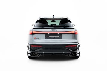 Rear Splitter (with vertical bars) Audi SQ5 Sportback / SUV, Verzenden
