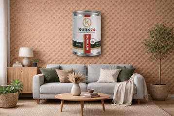 Acousticork kurkrol - 5-10mm dik - 100cm breed - VOORGELIJMD, Ophalen of Verzenden, Nieuw