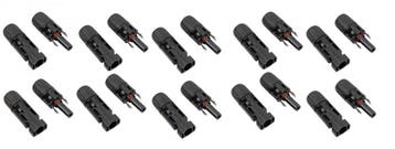 MC4 connector Male + Female - Zonnepaneel - 10 stuks, Ophalen of Verzenden, Nieuw