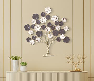 WANDDECORATIE ALBERO PURPY CM 73,7X5X80 - 322640000, Ophalen of Verzenden, Nieuw