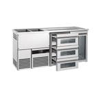 GGM Gastro | Barkoelkast PREMIUM - 1950x700mm - 1 glazen |, Verzenden, Nieuw in verpakking, Meubilair