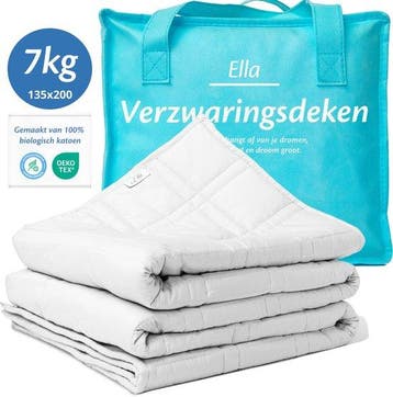 2dekans | EL Life Verzwaringsdeken 7 kg - OEKO-TEX Katoen, Ophalen of Verzenden, Zo goed als nieuw
