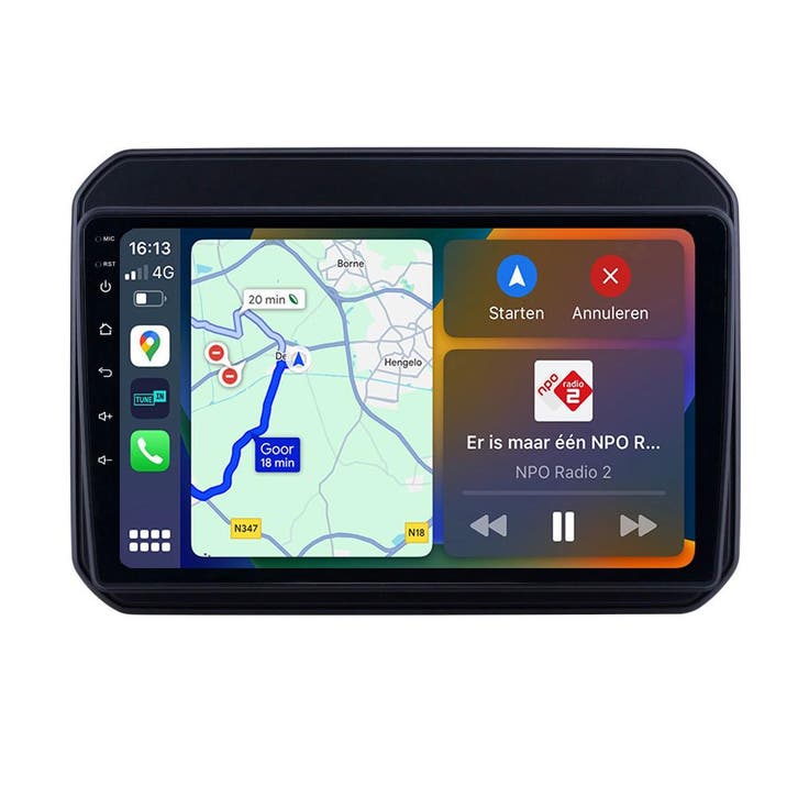 Android navigatie radio Suzuki Ignis 2016-2020, Android...., Auto diversen, Autoradio's