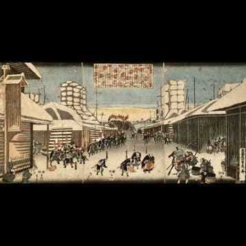 Utagawa Sadahide /  (1807–1878) De zevenenveertig ronin